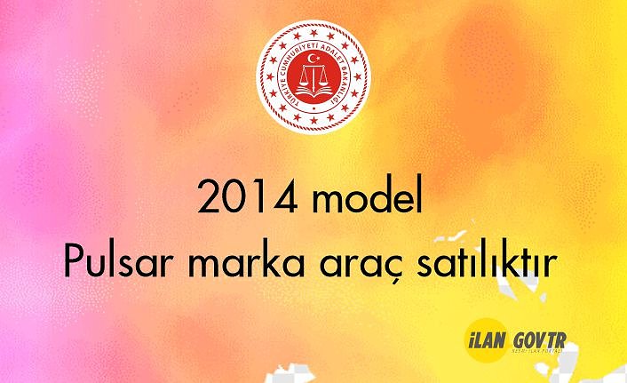 2014 model Pulsar marka araç icradan satılıktır