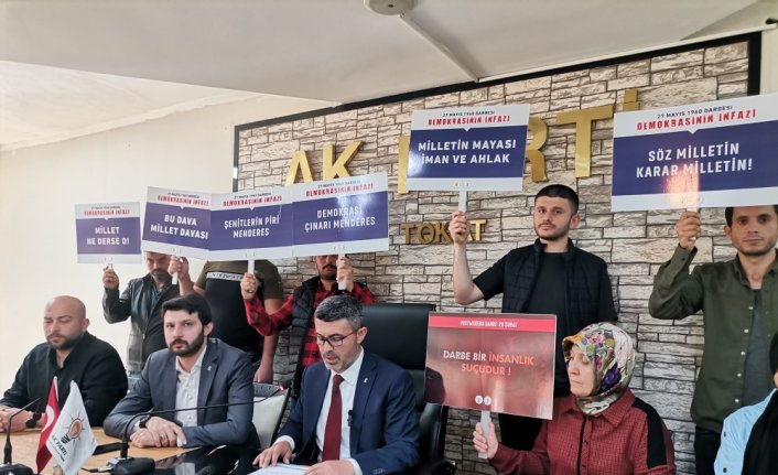 AK Parti Tokat İl Başkanlığından 27 Mayıs darbesi açıklaması