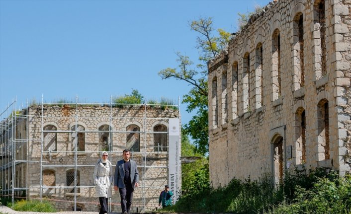Baykar Teknoloji Lideri Selçuk Bayraktar, Şuşa'yı ziyaret etti: