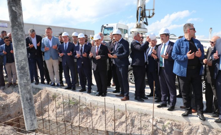 Havza OSB'de 10 fabrika için temel atma töreni düzenlendi