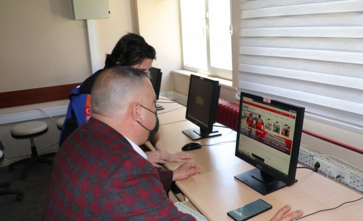 Havza'da AFAD gönüllüsü muhtarlara afet eğitimi verildi