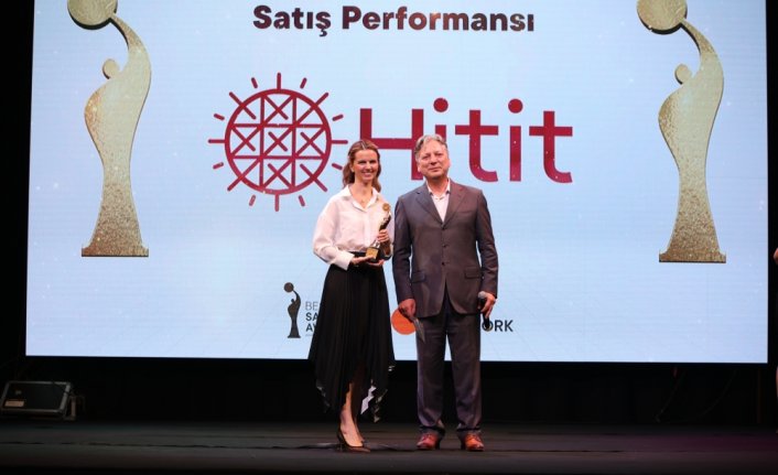 Hitit, 2021 satış performası ile Best of Sales Awards'tan birincilik ödülü aldı