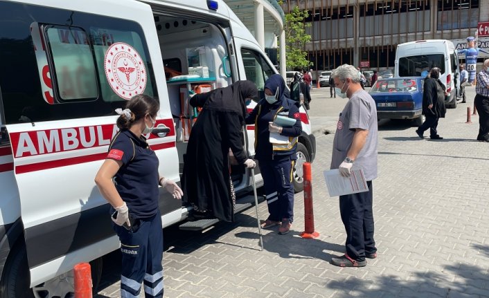 Karabük'te vücuduna kene yapışan yaşlı kadın tedaviye alındı