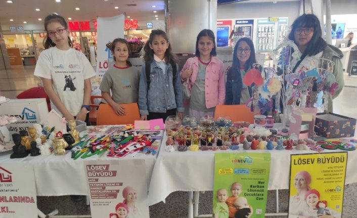 Kastamonu'da öğrenciler lösemili çocuklara kokulu sabunlarla destek oldu