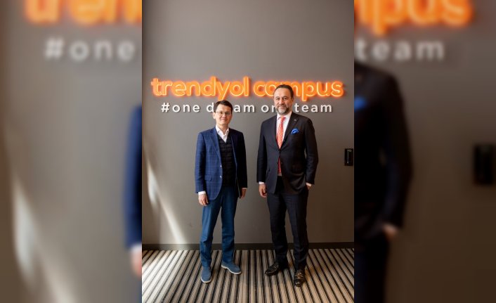 Kazakistan Dijital Kalkınma, İnovasyon ve Havacılık Sanayi Bakanı Mussin'den Trendyol'a ziyaret