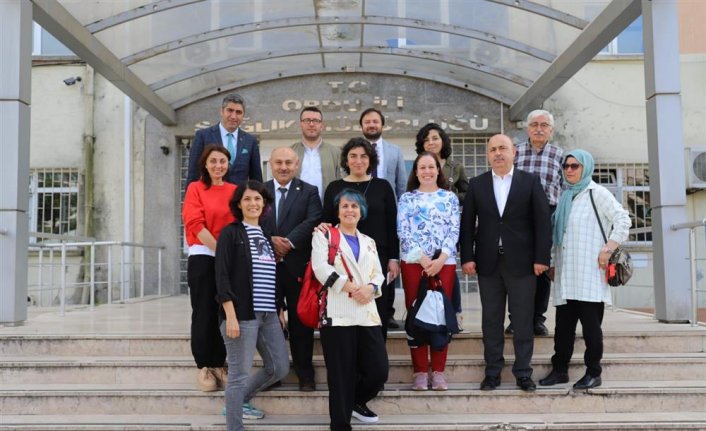 Ödüllü Dr. Dilek Gürsoy, Ordu Sağlık Müdürü Kasapoğlu'nu ziyaret etti