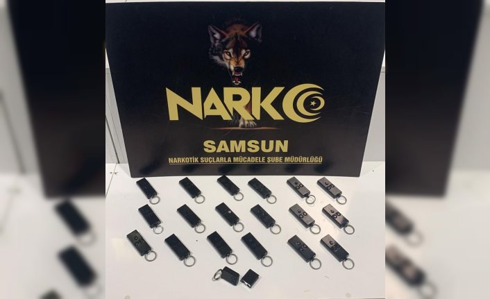 Samsun'da 19 adet suikast tabancası ele geçirildi