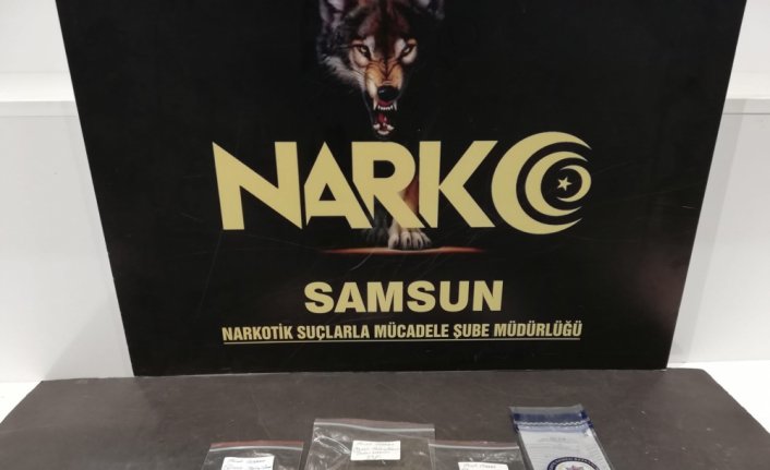 Samsun'da uyuşturucuyla yakalanan şüpheli tutuklandı