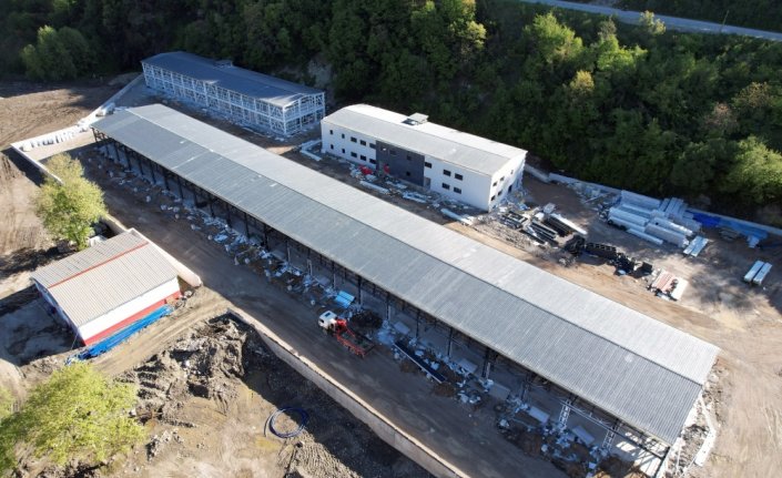 Selin vurduğu Bozkurt'ta yeniden yapılan sanayi sitesinde sona yaklaşıldı