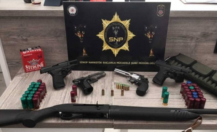 Sinop'ta uyuşturucu operasyonunda 12 kişi yakalandı