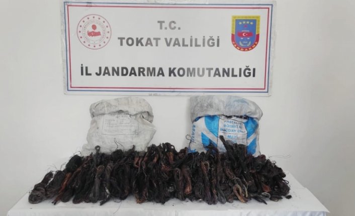Tokat'ta bakır kablo hırsızlığı yaptıkları iddia edilen 2 kişi yakalandı