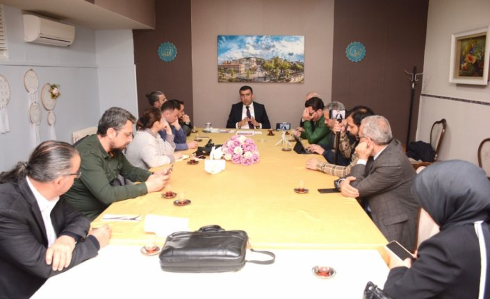 Trabzon Milli Eğitim Müdürü Fettahoğlu, basın mensuplarıyla bir araya geldi