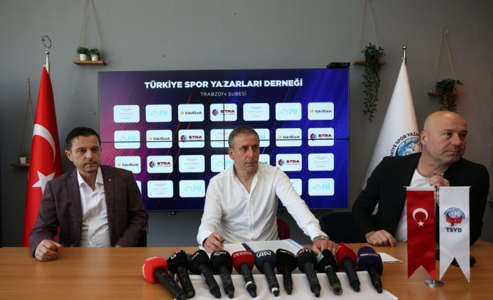 Trabzonspor Teknik Direktör Avcı, hedeflerini anlattı: