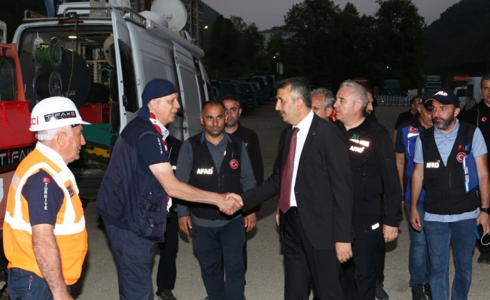 AFAD, Trabzon'da 