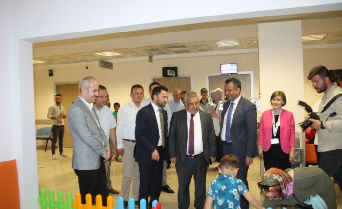 Çarşamba Devlet Hastanesinde böbrek taşı kırma ünitesi hizmete girdi