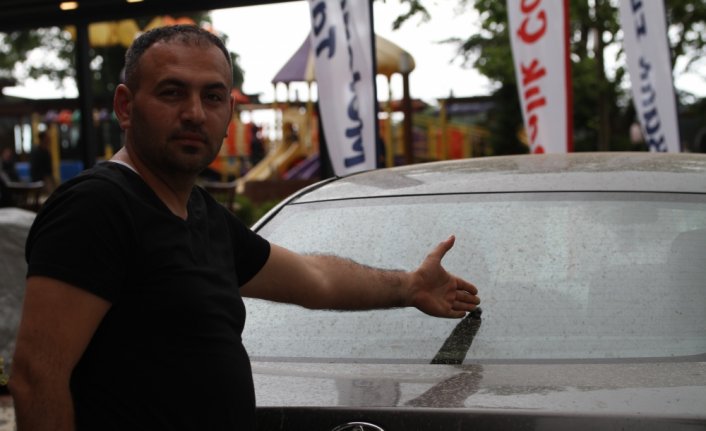 Düzce'de toz taşınımı etkili oldu