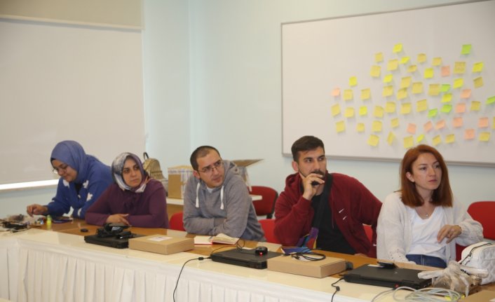 Kastamonu'da öğretmenlere robotik kodlama ve dijital yeterlilik eğitimi verildi