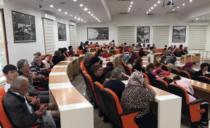 Ordu Valisi Sonel vatandaşların sorunlarını dinledi