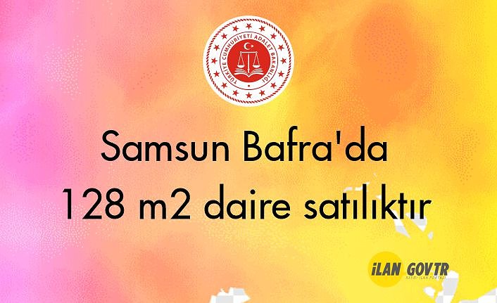 Samsun Bafra'da 128 m² daire icradan satılıktır