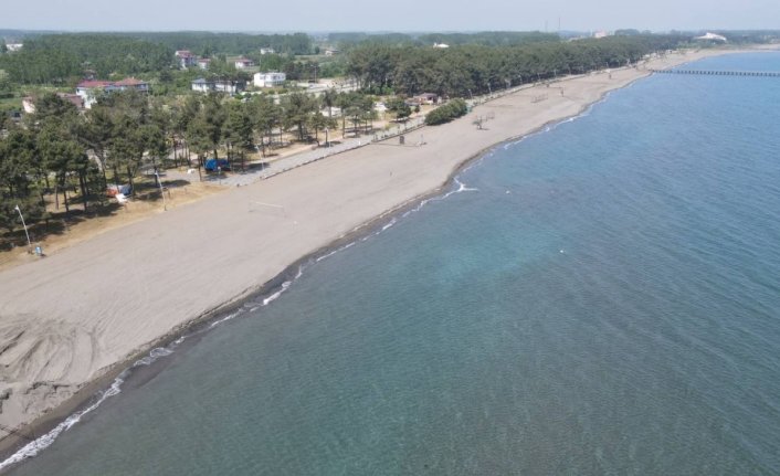 Samsun'da sahillerde yaz temizliği yapıldı