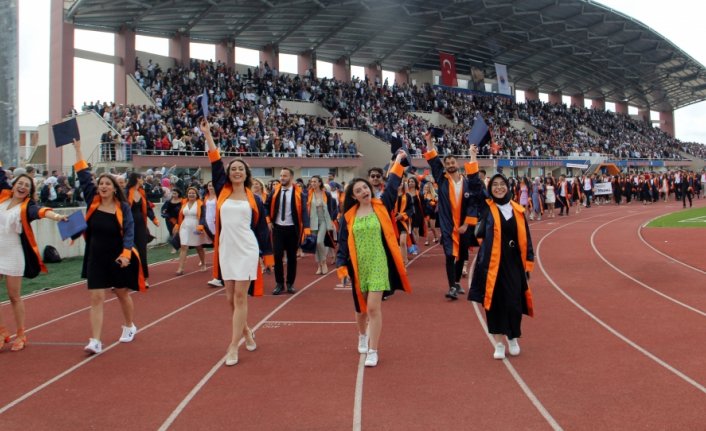 Sinop Üniversitesinde mezuniyet töreni düzenlendi
