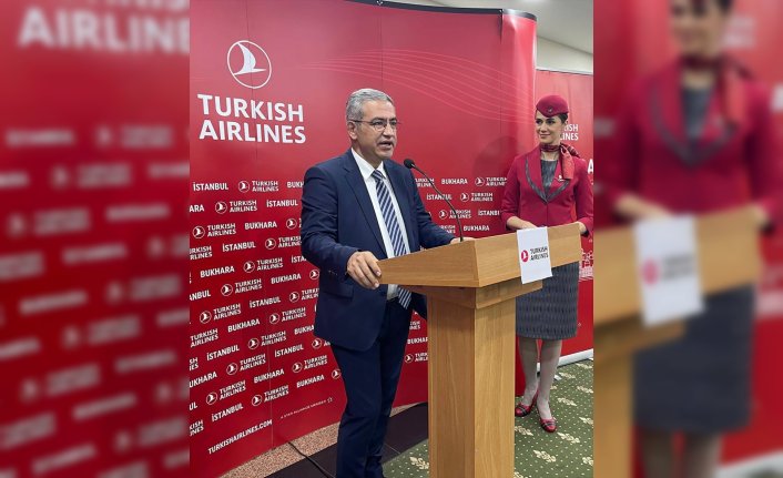 THY'nin 339. uçuş noktası Özbekistan'ın tarihi kenti Buhara oldu