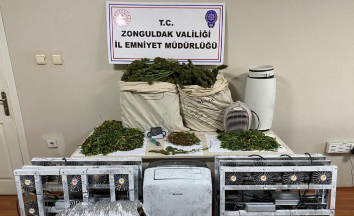 Zonguldak'ta uyuşturucu operasyonunda yakalanan 3 şüpheli tutuklandı