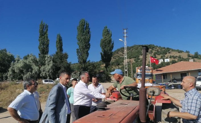 AK Parti Amasya Milletvekili Çilez, ilçelerde ziyaretlerde bulundu