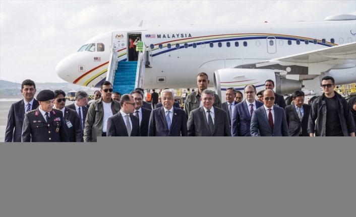 İstanbul Sabiha Gökçen Uluslararası Havalimanı Malezya Başbakanı Yakup'u ağırladı