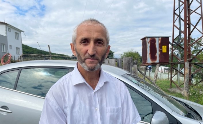 Kastamonu'da selde hayatını kaybeden gencin ailesi hacdan döndü