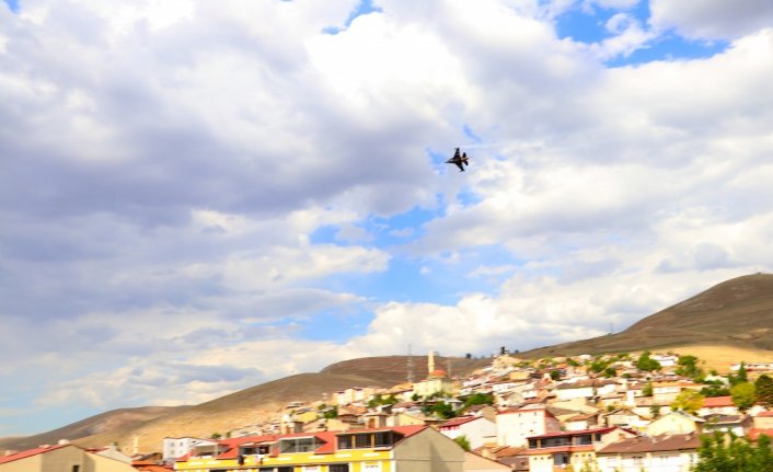 SOLOTÜRK Bayburt'ta prova uçuşu yaptı