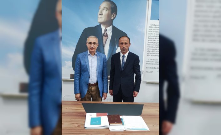 YÖK Üyesi Prof. Dr. Karaman, Şalpazarı Mİlli Eğitim Müdürlüğü'nü ziyaret etti