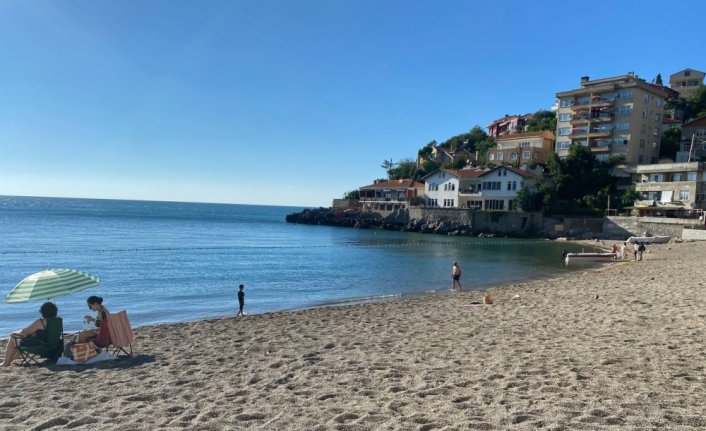 Zonguldak'ta bir plajda denize girişler iki gün yasaklandı