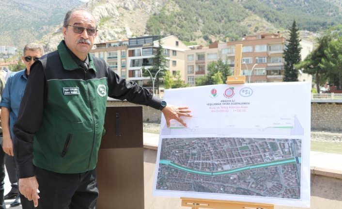 Amasya'da Yeşilırmak Nehri Temizleme, Islah ve Rekreasyon Projesi başladı