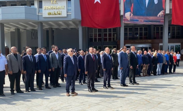 Atatürk'ün Zonguldak'a gelişinin 91. yıl dönümü kutlandı