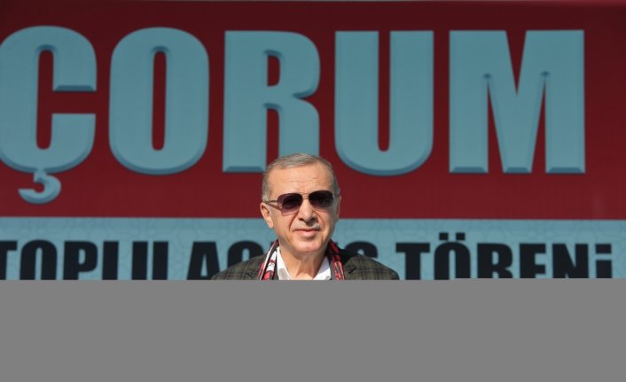 Cumhurbaşkanı Erdoğan, Çorum'da toplu açılış töreninde konuştu: (4)