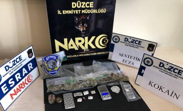 Düzce'de uyuşturucu operasyonunda 1 şüpheli tutuklandı