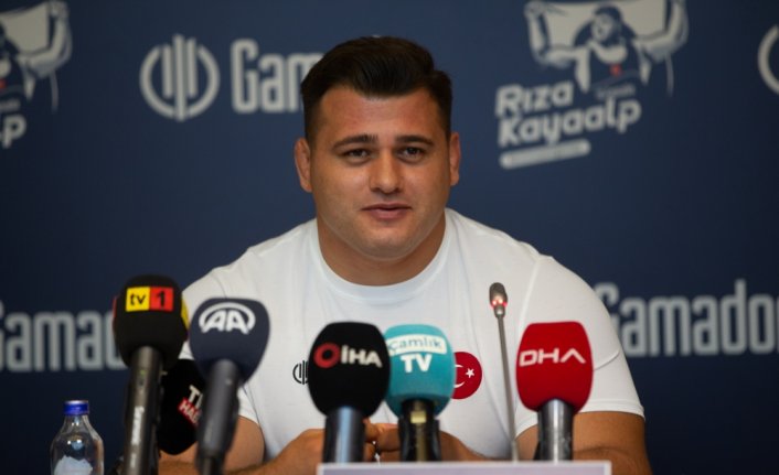 Gamador İnşaat, milli güreşçi Rıza Kayaalp'e sponsor oldu
