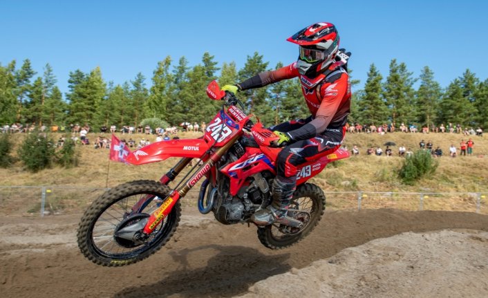 Honda Racing Corporation sürücüsü Tim Gajser, 5. kez dünya şampiyonluğunu ilan etti