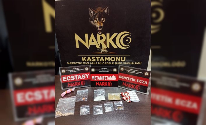Kastamonu'da uyuşturucu operasyonunda 5 kişi gözaltına alındı
