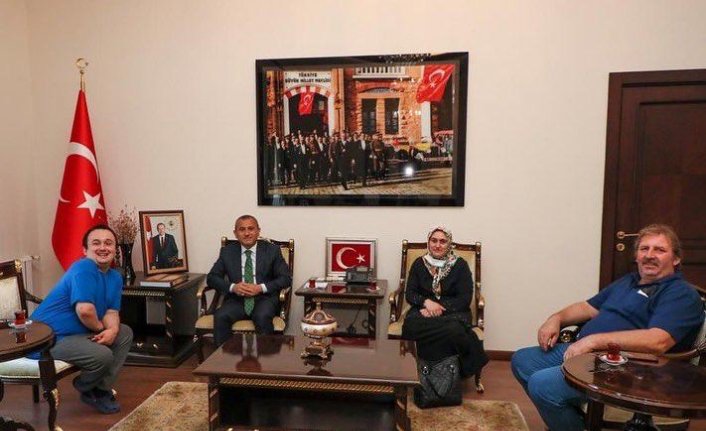 Ordu'da engelli gencin cep telefonu isteği yerine getirildi