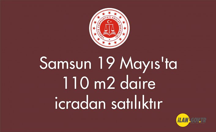 Samsun 19 Mayıs'ta 110 m² daire icradan satılıktır