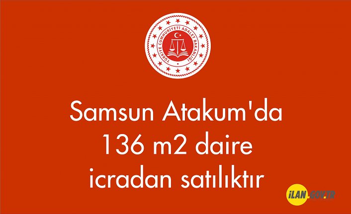 Samsun Atakum'da 136 m² daire icradan satılıktır