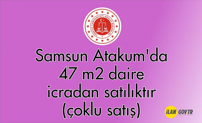 Samsun Atakum'da 47 m² daire icradan satılıktır(çoklu satış)