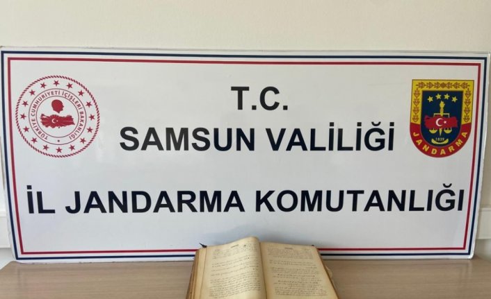 Samsun'da tarihi eser niteliğinde Kur'an-ı Kerim ele geçirildi