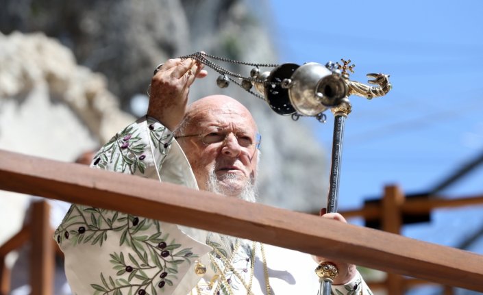 Sümela Manastırı'nda 9. ayin gerçekleştirildi