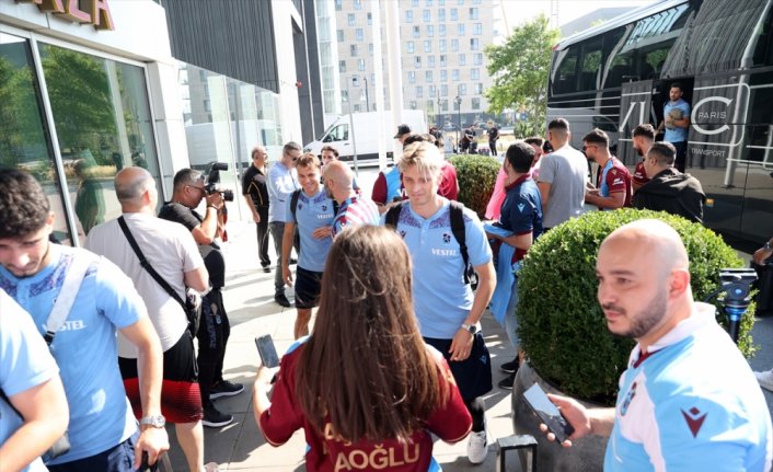 Trabzonspor kafilesi Danimarka'da