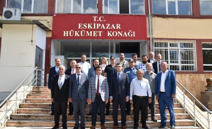 Vali Gürel Eskipazar'ı ziyaret etti