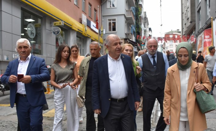 Zafer Partisi Genel Başkanı Ümit Özdağ, Giresun'da ziyaretlerde bulundu