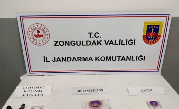 Zonguldak'ta uyuşturucu operasyonunda yakalanan 3 zanlı tutuklandı